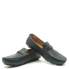 Hugo Boss Navy Leather Loafer-Tassel Children Shoes