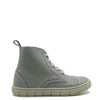 Babywalker Gray Leather Zipper Boot-Tassel Children Shoes