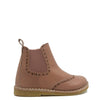 Petit Nord Old Rose Leather Boot-Tassel Children Shoes