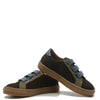 Atlanta Mocassin Brown Nubok Triple Velcro Sneaker-Tassel Children Shoes