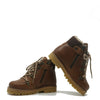 Petit Nord Hazelnut Fur Combat Boot-Tassel Children Shoes