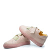 Dulis Pink Leather Velcro Sneaker-Tassel Children Shoes