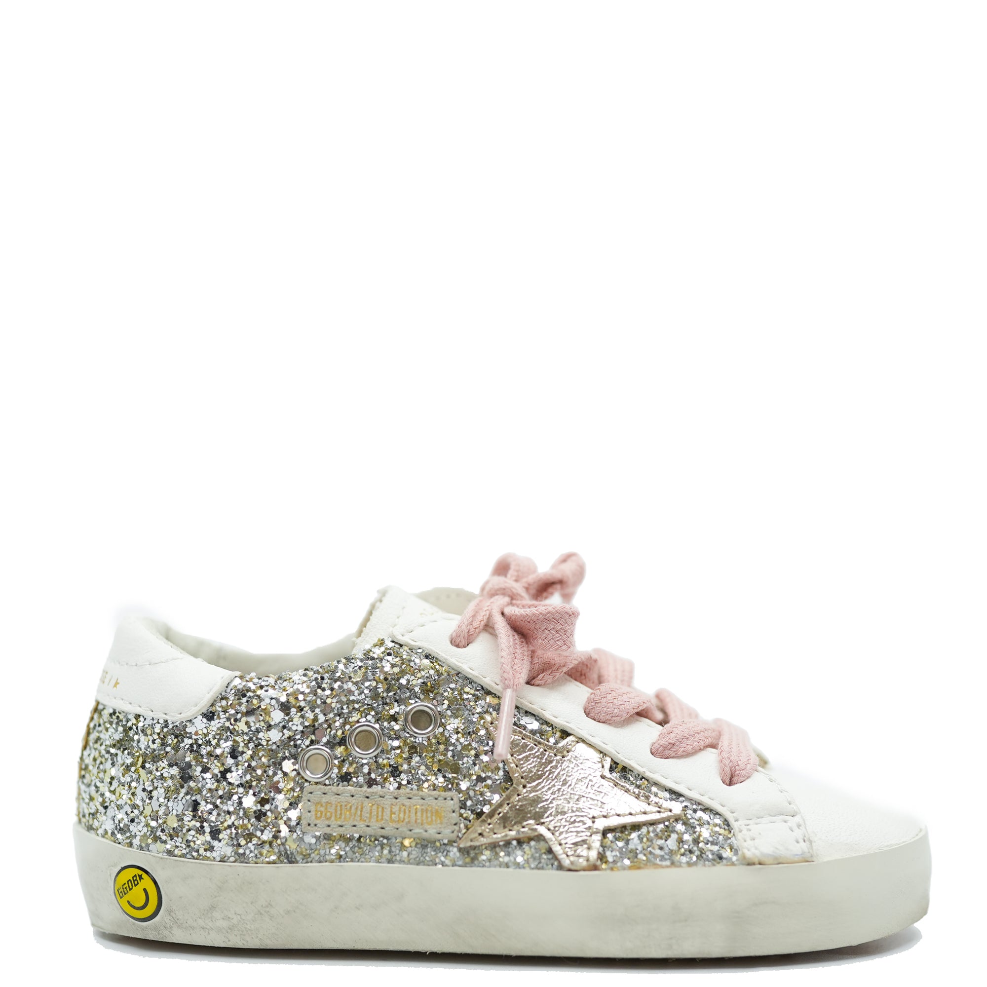 Bonpoint x Golden Goose Glitter Sneaker-Tassel Children Shoes