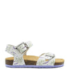 Primigi Lavender Floral Birkenstock Sandal-Tassel Children Shoes