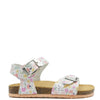 Primigi Coral Floral Birkenstock Sandal-Tassel Children Shoes