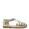 Manuela Iridescent Gladiator Sandal-Tassel Children Shoes