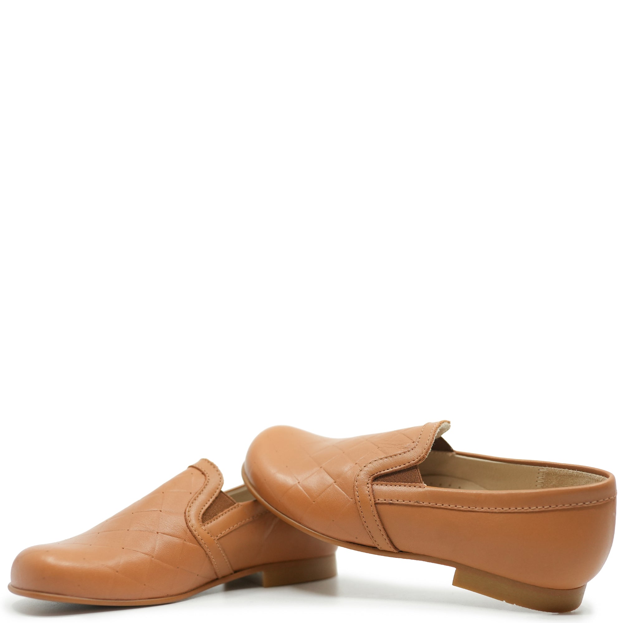 Beberlis Luggage Diamond Cut Smoking Loafer-Tassel Children Shoes