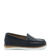 LMDI Navy Leather Boat Shoe-Tassel Children Shoes