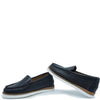 LMDI Navy Leather Boat Shoe-Tassel Children Shoes