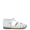 Emel White Heart Closed Toe Sandal-Tassel Children Shoes