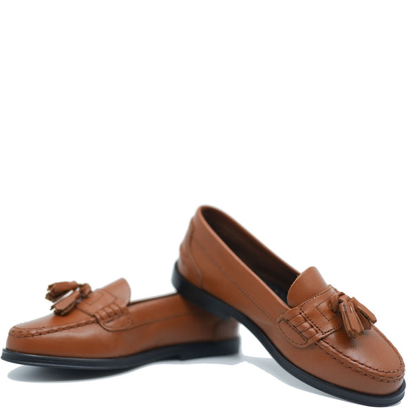 Confetti Luggage Tassel Loafer Tassel Children Shoes