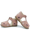 Emel Rose Flower Embroidered Baby Sandal-Tassel Children Shoes