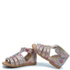 Beberlis Pink Floral Strap Baby Sandal-Tassel Children Shoes