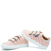 Atlanta Mocassin Salmon Patent Star Velcro Sneaker-Tassel Children Shoes
