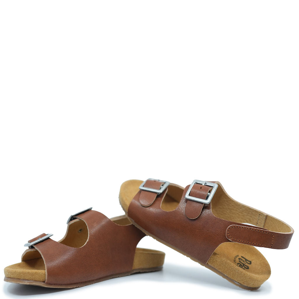 Pepe Luggage Buckle Velcro Sandal-Tassel Children Shoes