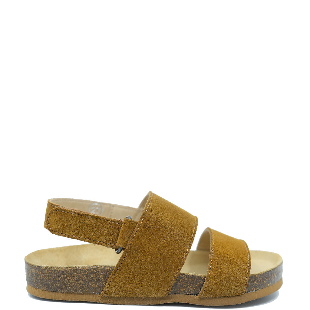 Bonpoint Ocre Sandal-Tassel Children Shoes