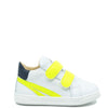 Acebos White and Neon Baby Sneaker-Tassel Children Shoes