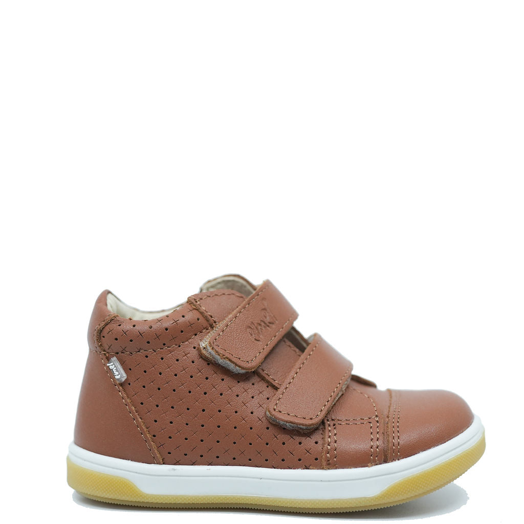 Emel Luggage Perforated Baby Sneaker-Tassel Children Shoes