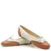Manuela Sand Wash Wingtip Ballet Flat-Tassel Children Shoes