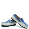 Atlanta Mocassin Denim and Ivory Loafer-Tassel Children Shoes