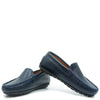 Atlanta Mocassin Navy Stamped Loafer-Tassel Children Shoes