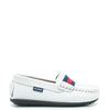 Atlanta Mocassin White Ribbon Loafer-Tassel Children Shoes
