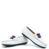 Atlanta Mocassin White Ribbon Loafer-Tassel Children Shoes