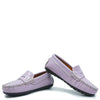 Atlanta Mocassin Violet Patent Penny Loafer-Tassel Children Shoes