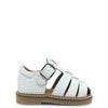 Atlanta Mocassin White Braided Gladiator Baby Sandal-Tassel Children Shoes
