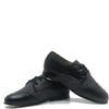 LMDI Black and Gray Wool Wingtip Lace up Shoe-Tassel Children Shoes
