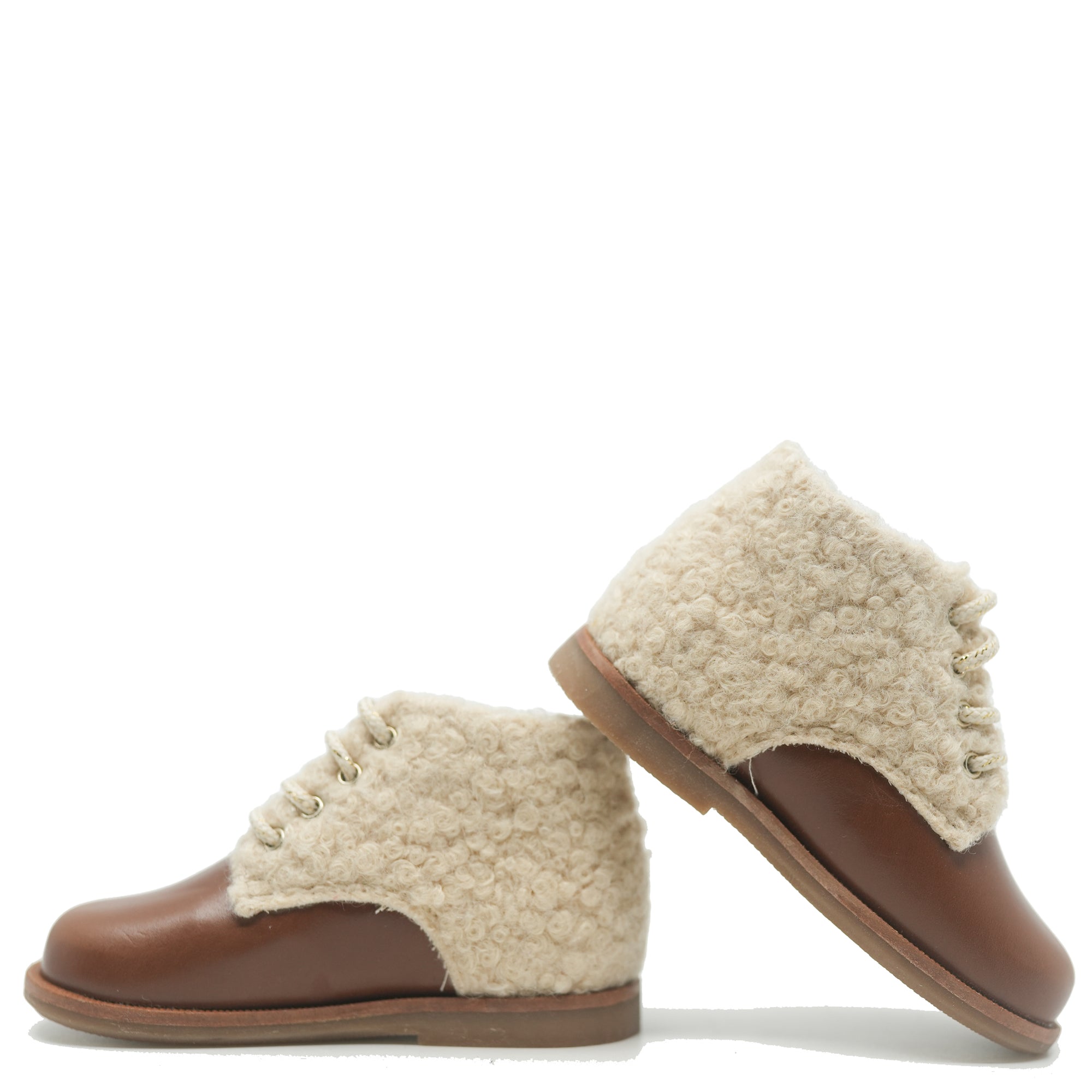 Beberlis Luggage and Sherpa Baby Bootie-Tassel Children Shoes