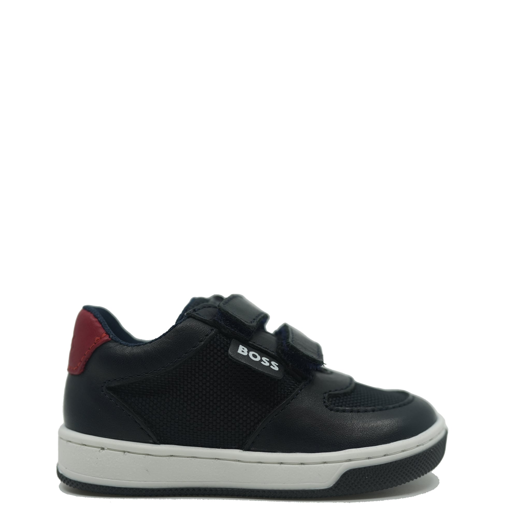 Hugo Boss Black Velcro Baby Sneaker-Tassel Children Shoes