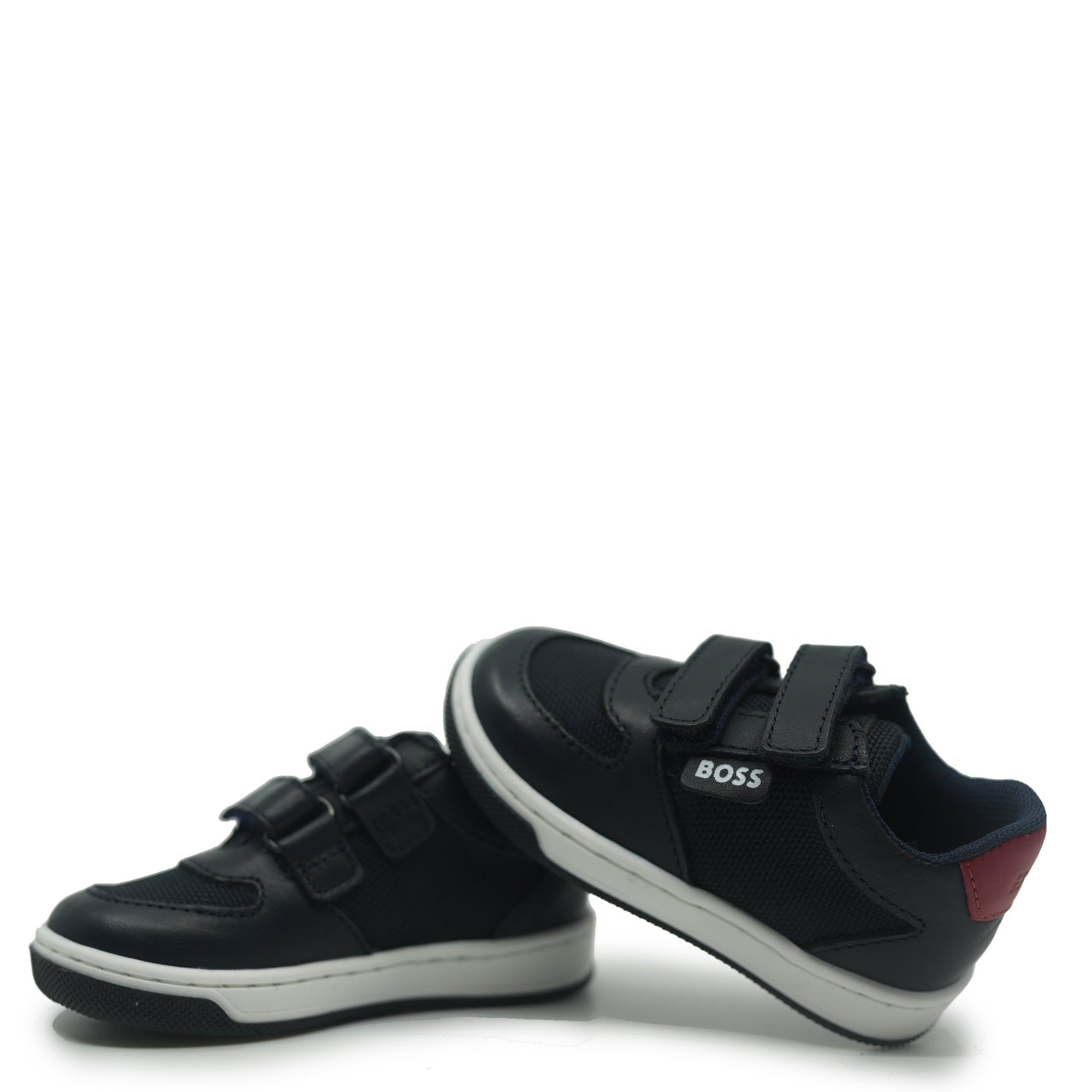 Hugo Boss Black Velcro Baby Sneaker-Tassel Children Shoes