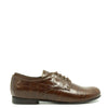 Beberlis Cognac Croc Derby-Tassel Children Shoes