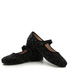Beberlis Black Feather Mary Jane-Tassel Children Shoes