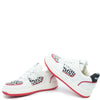 Hugo Boss White Logo Lace Sneakers-Tassel Children Shoes