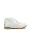 Emel Off White Embroidered Baby Bootie-Tassel Children Shoes
