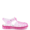 Bonton Pink Jelly Sandal-Tassel Children Shoes