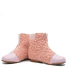 LMDI Rose Sherpa Captoe Zipper Boot-Tassel Children Shoes