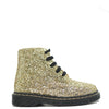 Confetti Gold Sparkle Zipper Boot-Tassel Children Shoes
