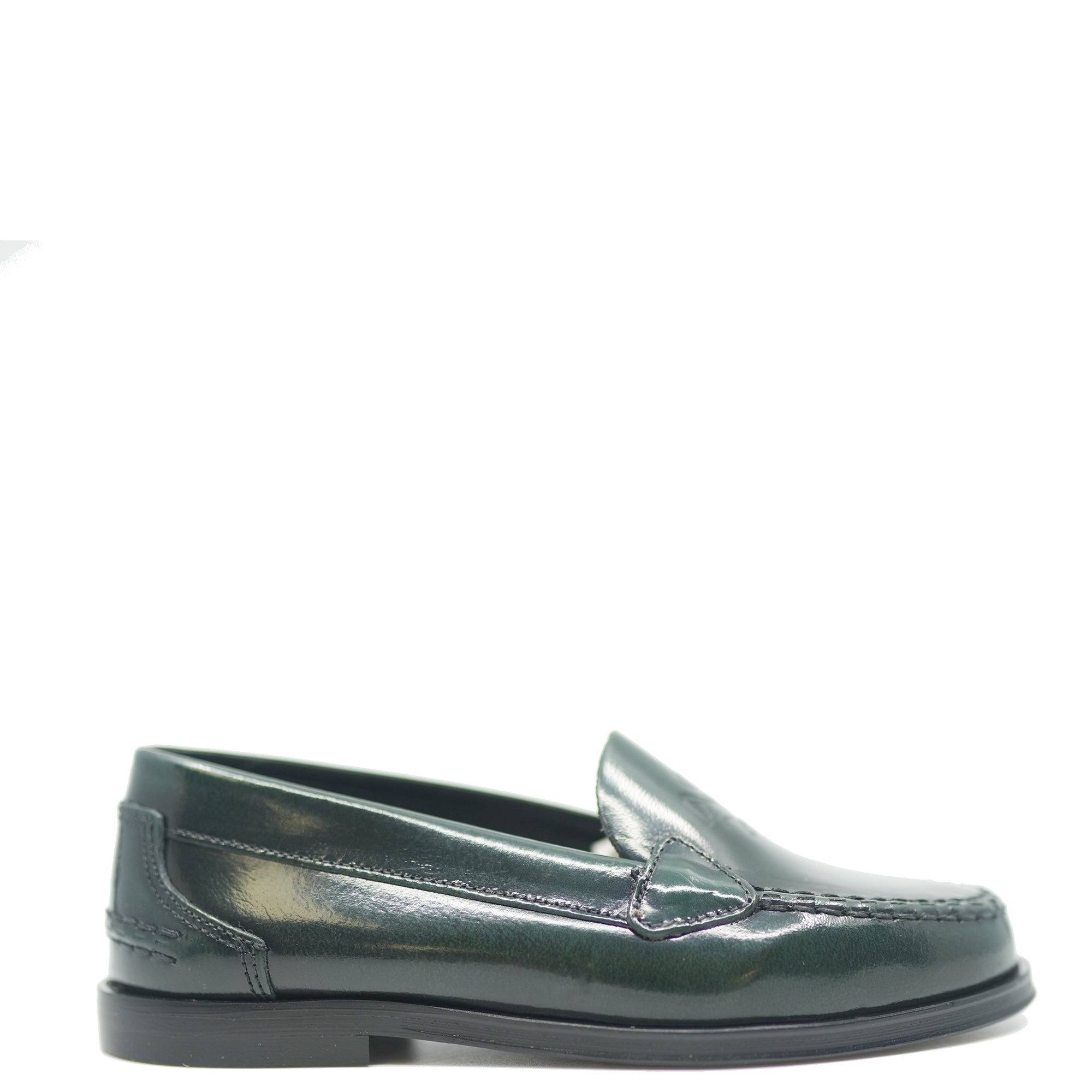 Confetti Evergreen Florentic Stamp Loafer-Tassel Children Shoes