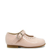 Beberlis Pink Patent Scalloped Mary Jane-Tassel Children Shoes