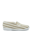 Pepe Linen Stripe Slip On-Tassel Children Shoes