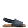 Pepe Navy Weave Elastic Sandal-Tassel Children Shoes