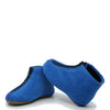 Pepe Blue Terry Zipper Baby Bootie-Tassel Children Shoes