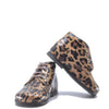 Beberlis Leopard Patent Baby Bootie-Tassel Children Shoes