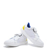 Hugo Boss White and Yellow Velcro Sneaker-Tassel Children Shoes