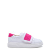 Blublonc Pink Terry Velcro Sneaker-Tassel Children Shoes