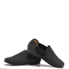 Blublonc Gray Flannel Elastic Loafer-Tassel Children Shoes
