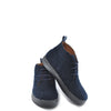 Atlanta Mocassin Navy Shearling Sneaker Bootie-Tassel Children Shoes